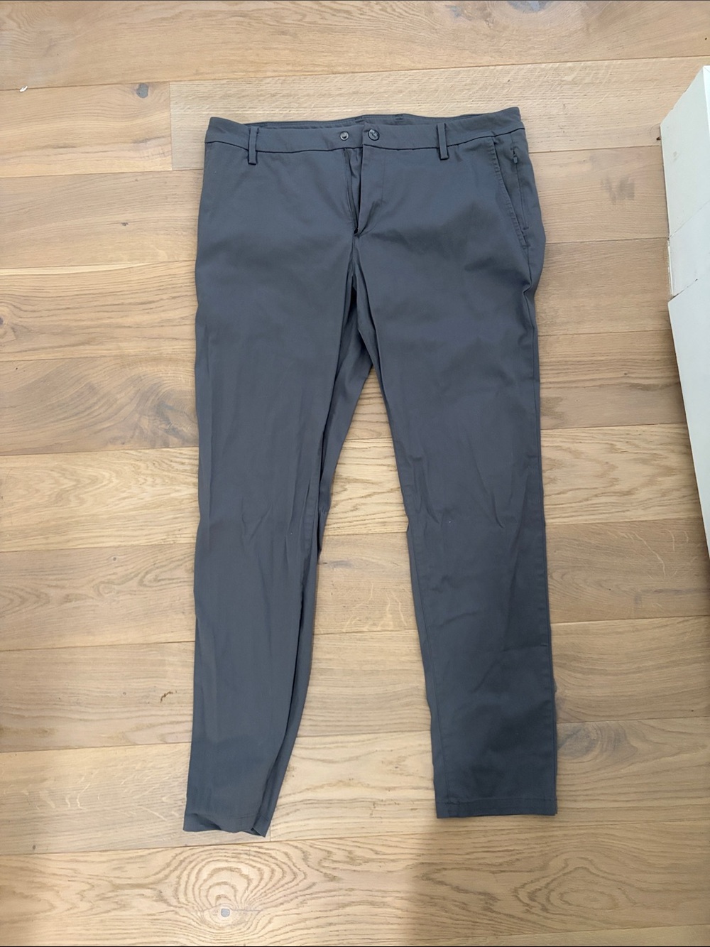 Birddogs Men's Slim Stretch Chinos - Charcoal Gray